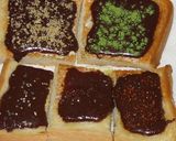 ちょい大人のチョコクリーム＋αトースト♡作り方7写真