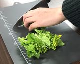 レンジで菜の花の春パスタ！ひな祭りにも！作り方3写真
