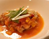 簡単！鶏肉のトマト煮★突然のマンゴー作り方11写真