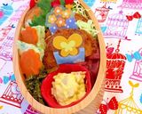 2月25日 メンチカツ弁当 詰め方作り方10写真