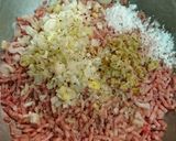 麻婆肉団子作り方1写真