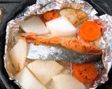 超カンタン☆鮭と根菜焼き作り方3写真