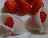 苺とホットケーキミックスでお雛様ケーキ作り方7写真