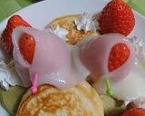 苺とホットケーキミックスでお雛様ケーキ作り方9写真