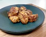 ヘルシー鶏むね炒め にんにく醤油味作り方4写真