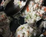 離乳&幼児食♫ 肉なしもちもち蓮根バーグ作り方3写真