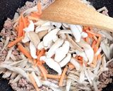 めんつゆで簡単★残り野菜の炒り豆腐作り方6写真