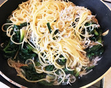 ほうれん草とじゃこの和風パスタ作り方5写真