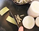 超簡単！ご飯のお供にダイコンの漬物風作り方1写真