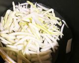 超簡単！ご飯のお供にダイコンの漬物風作り方3写真