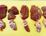 作り置き★鶏レバーと白葱の生姜味噌煮込み作り方1写真