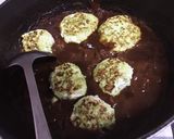 リメイク！鶏むねひき肉で煮込みハンバーグ作り方4写真