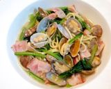 ほうれん草とじゃこの和風パスタ作り方10写真