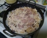 豚肉とキノコの豆乳煮（カレー風味）作り方4写真