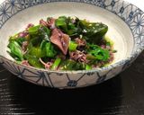 ほたるいかと若布、分葱の酢味噌和え作り方6写真
