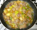 作り置き★鶏レバーと白葱の生姜味噌煮込み作り方7写真