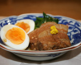ラフテー　圧力鍋無し　箸でほぐれる三枚肉作り方9写真