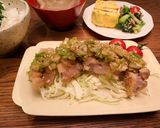 ネギソース 竜田揚げ〜作り方2写真