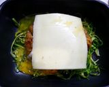 レンジで簡単！メンチカツのチーズ丼作り方2写真