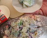 カニサラダの揚げ餃子作り方1写真