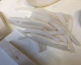 節約料理★捨てないで!大根の皮できんぴら作り方2写真