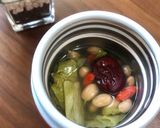 クコ＆ナツメ　煎り大豆とレタスのスープ作り方7写真