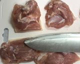 甘味噌ダレ！もも肉の大葉はさみ焼き作り方3写真