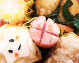 今日のキャラ弁2/26(リラックマ?!)作り方2写真