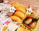 今日のキャラ弁2/26(リラックマ?!)作り方3写真