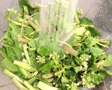 茹でたら勿体ない！信州の絶品わさび菜！！作り方5写真