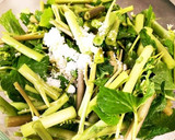 茹でたら勿体ない！信州の絶品わさび菜！！作り方7写真