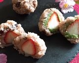 春イベントに♡赤飯で簡単！いちご大福作り方7写真