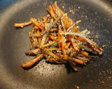 胡麻味噌きんぴらごぼう作り方3写真