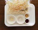 鍋ひとつで作る♡手間無しもやしナムル作り方1写真