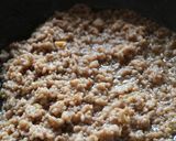 ＊米なすの豚味噌ミンチのせ＊作り方5写真