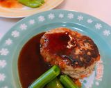 グルテンフリーおから粉ハンバーグ作り方10写真