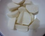 油揚げとかぶのカレー粉煮♪スパイシー煮物作り方2写真