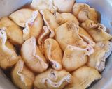 豚ひきと豆腐のヘルシー巾着煮作り方5写真