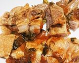 鶏肉のレモンねぎ醤油照り焼き。作り方3写真
