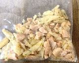 塩味で食べる☆ピータン豆腐作り方1写真