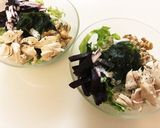 料亭やまさ 新芽わかめのサラダ作り方2写真