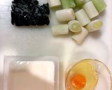 溶き卵の中華スープ作り方1写真