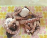 辛い！（タコの炒めもの）ナクチポックム！作り方1写真