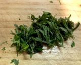 鶏の大葉と梅の照り焼き作り方1写真
