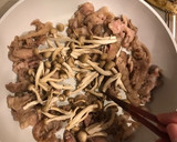 簡単！豚こまもやし豆苗と卵の中華炒め作り方4写真