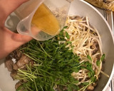 簡単！豚こまもやし豆苗と卵の中華炒め作り方5写真