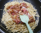 簡単！豚小間エノキのレモン生姜焼き作り方3写真