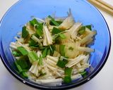 レンジで簡単！えのき茸の茶碗蒸し風作り方2写真
