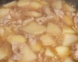 豚バラ大根の甘辛生姜煮込み作り方4写真