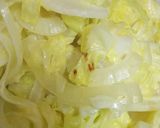 煮込まなくてもコクあるキャベツ炒めカレー作り方7写真